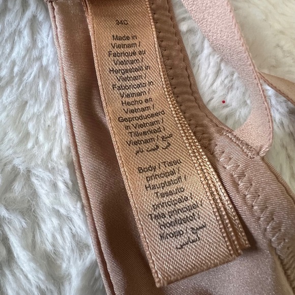 SKIMS Women's Wireless Form Maternity TShirt Demi Nursing Bra Clay 34C NWT - Picture 8 of 10